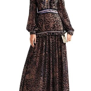 Leopard Print Maxi Dress